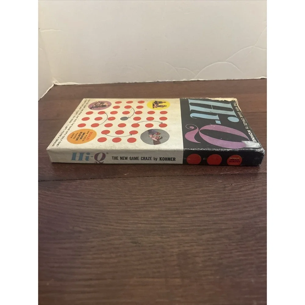 Vintage Hi-Q Puzzle Game‎ by Kohner for Entire Family Missing Brain Buster